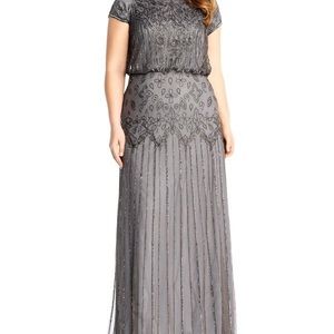 NEW-Adrienne Papell Evening Dress.